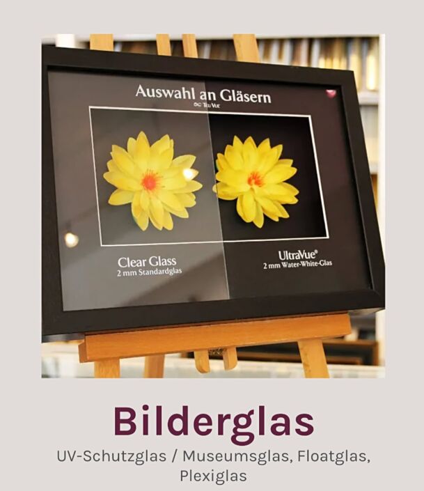 Bilderrahmen Glas Bad Vöslau - Glas für Bilderrahmen